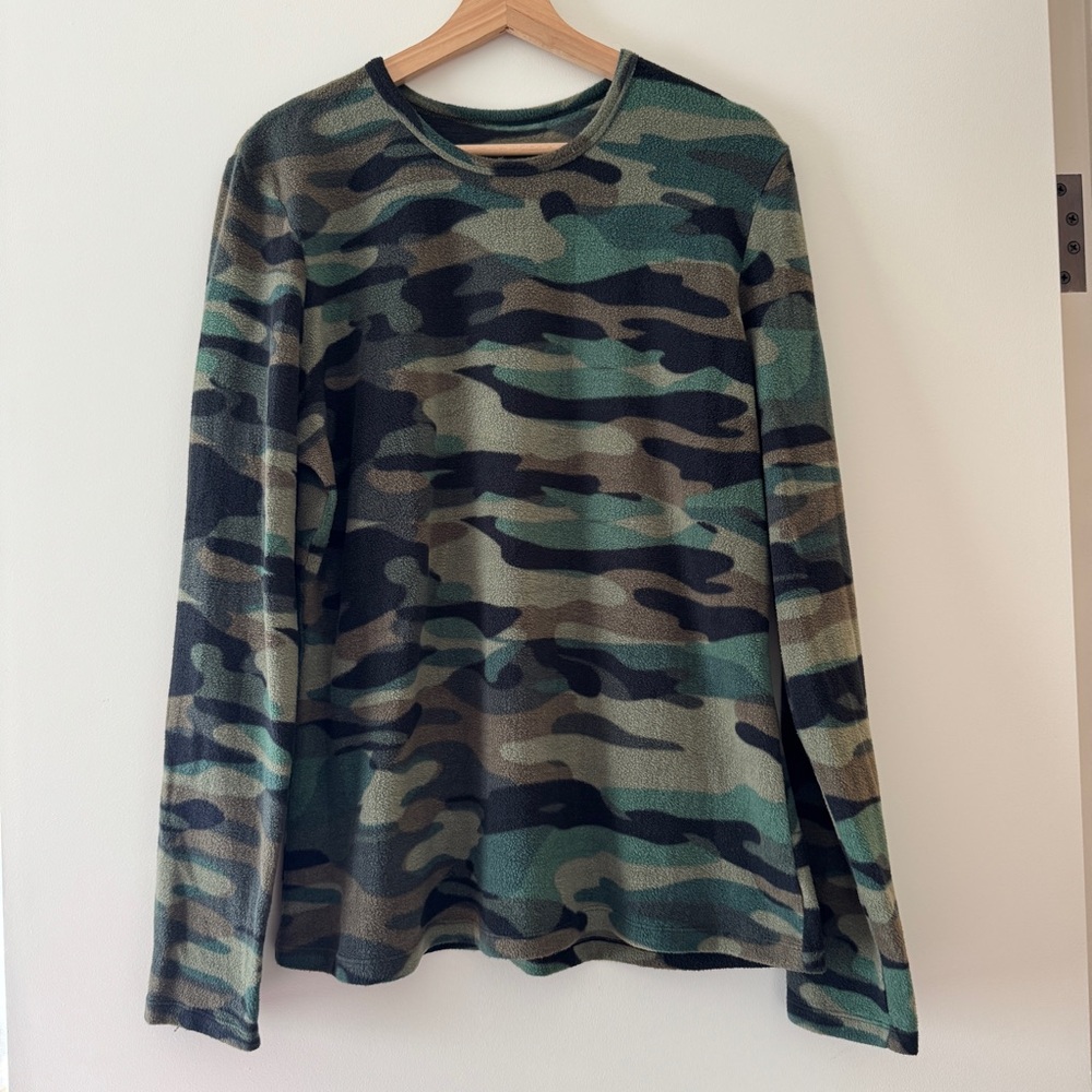 Cuddl Duds Camo Micro Fleece